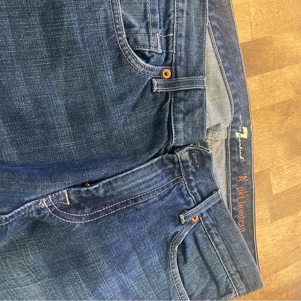 7 For All Mankind Indigo Denim Jeans Men’s - Picture 4 of 10